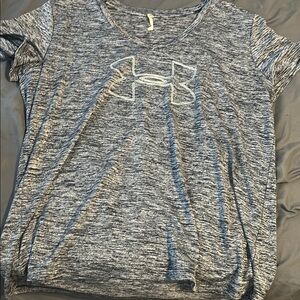 Under Armour Gray Relaxed Short Sleeve Tee
